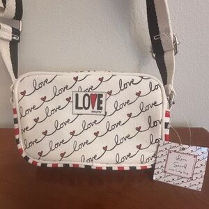 NWT Brighton “Love Scroll Crossbody Bag